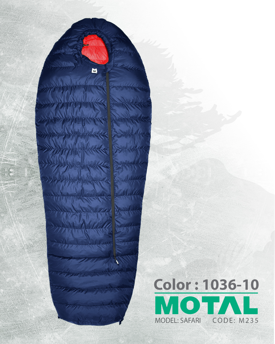 کیسه خواب الیاف موتال مدل سافاری
