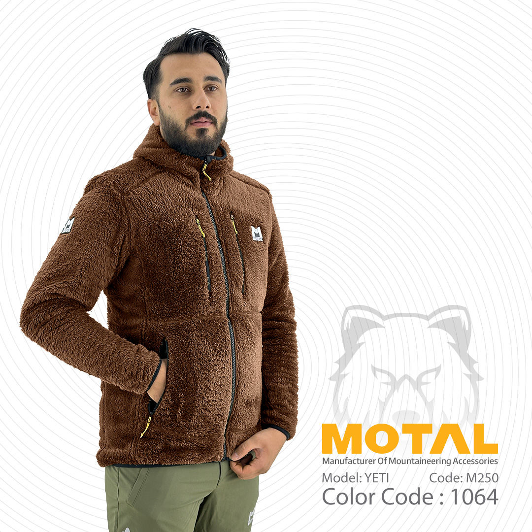 کاپشن پلار خرسی موتال مدل YETI