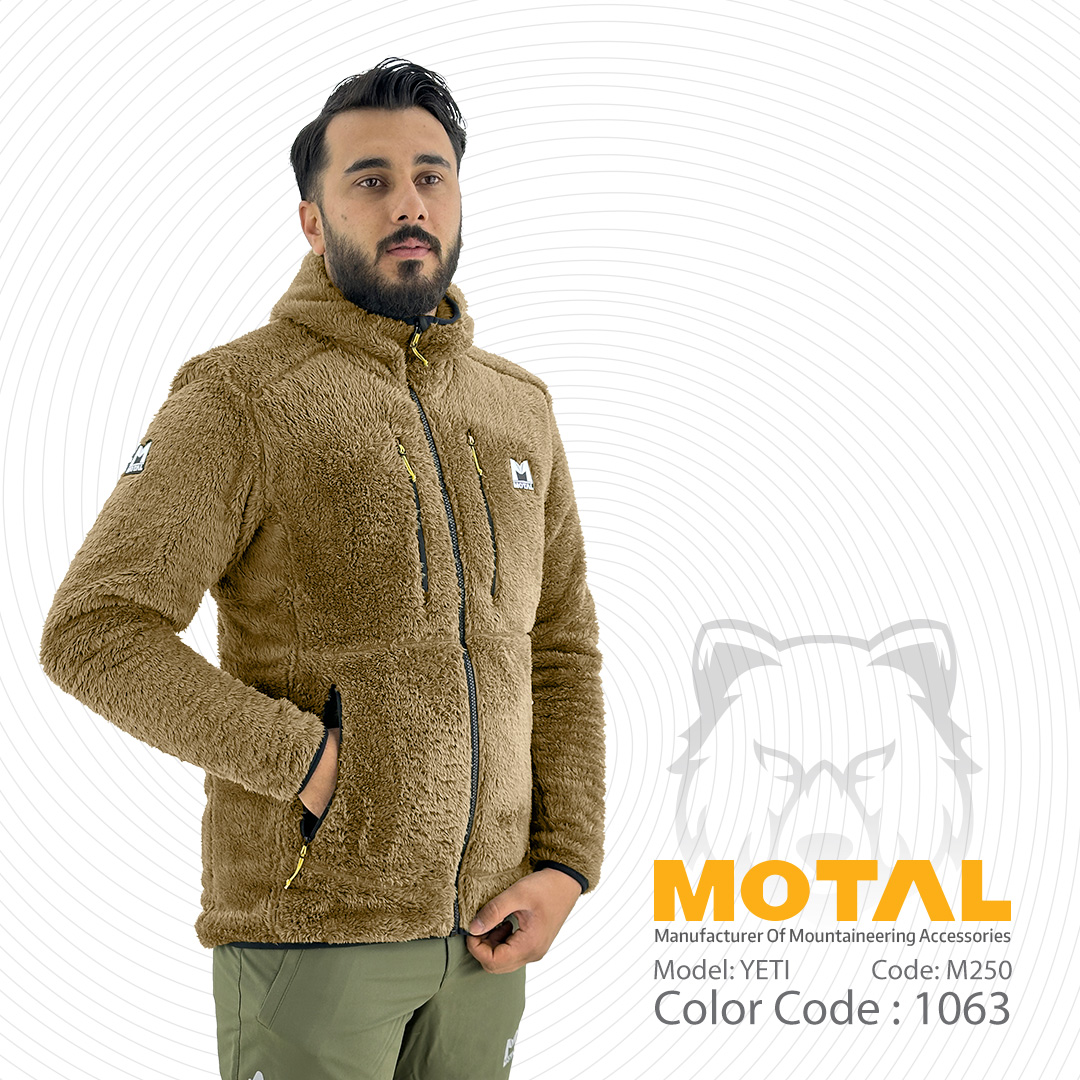 کاپشن پلار خرسی موتال مدل YETI