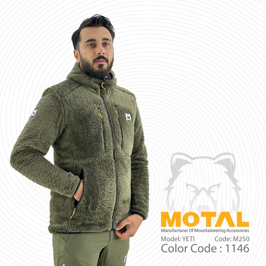 کاپشن پلار خرسی موتال مدل YETI